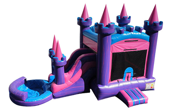 23ft fun size princess castle combo