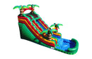 Green Breeze Inflatable Water Slide - 15 FT