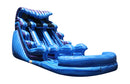 Purple Wave Inflatable Water Slide - 18 FT