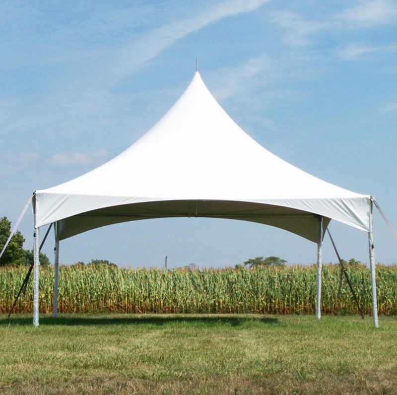 20x20 High Peak Cross Cable Frame Tent