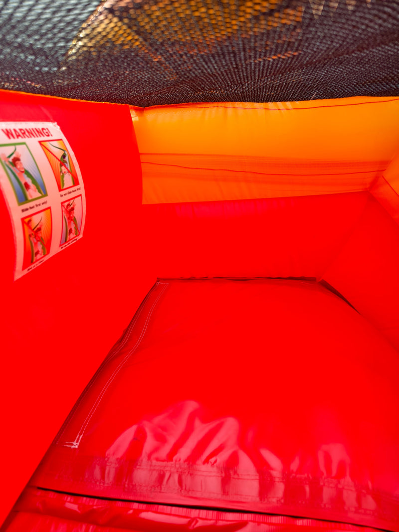 13ft Flame Tropical waterslide