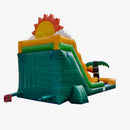 18ft Dual Tropical Sun Waterslide