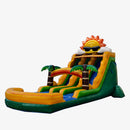 18ft Dual Tropical Sun Waterslide