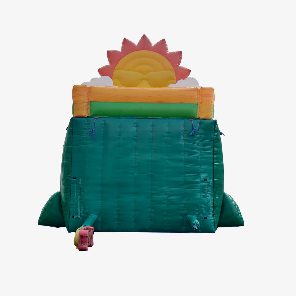 18ft Dual Tropical Sun Waterslide