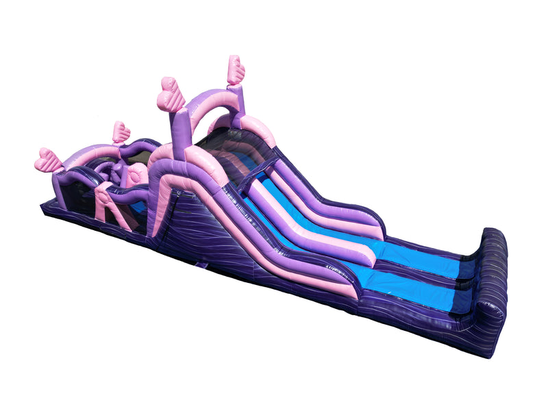 49ft  Princess Rush Wet and Dry Obstacle