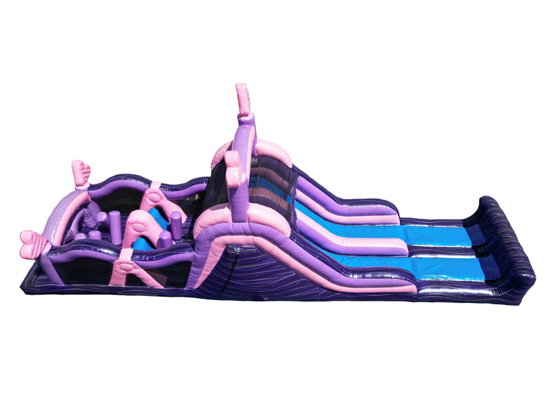 49ft  Princess Rush Wet and Dry Obstacle
