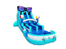 22ft Summer Shades Dual Lane Water Slide