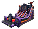 Triple Lane Halloween Slide