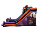 Triple Lane Halloween Slide