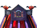 Triple Lane Halloween Slide