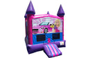 Princess Inflatable Jumper with Banner - Commercial-Grade, Wholesale Supplier, 13 ft