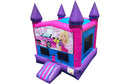 Princess Inflatable Jumper with Banner - Commercial-Grade, Wholesale Supplier, 13 ft