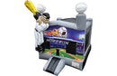 3D Baseball Inflatable Jumper (2023) - Commercial-Grade, Wholesale Supplier, 13 ft
