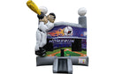 3D Baseball Inflatable Jumper (2023) - Commercial-Grade, Wholesale Supplier, 13 ft