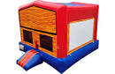 Primary Color Bounce House with Movie Screen - 15 FT