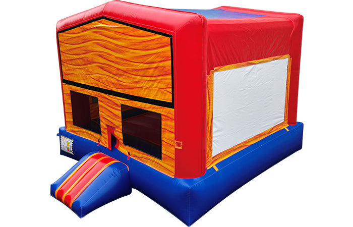 13 primary bounce house (movie screen on side)