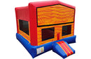 Primary Color Bounce House with Movie Screen - 15 FT