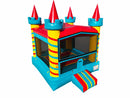 Rainbow Twirl Bounce House