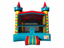 Rainbow Twirl Bounce House