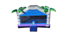 Blue Tropical Bounce House - 15x20 FT
