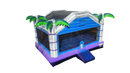 Blue Tropical Bounce House - 15x20 FT