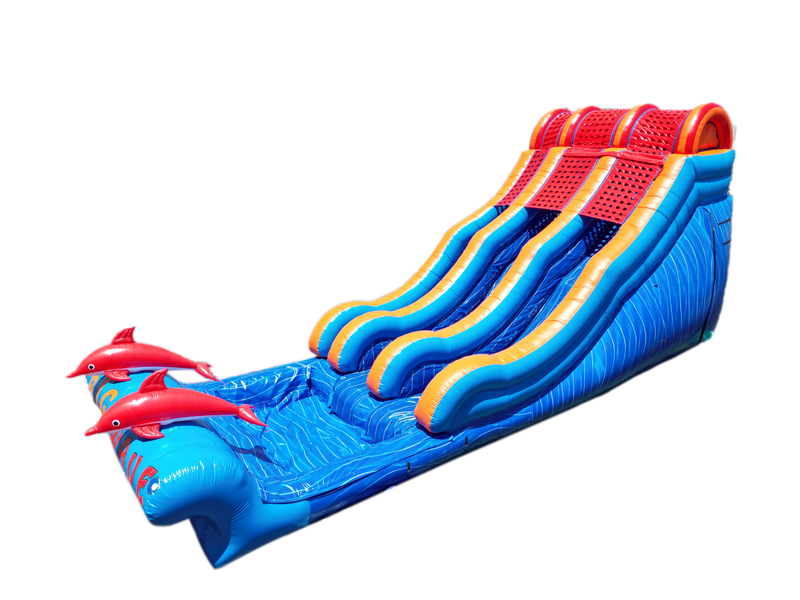 20ft big wave dual lane waterslide