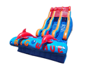 20ft big wave dual lane waterslide