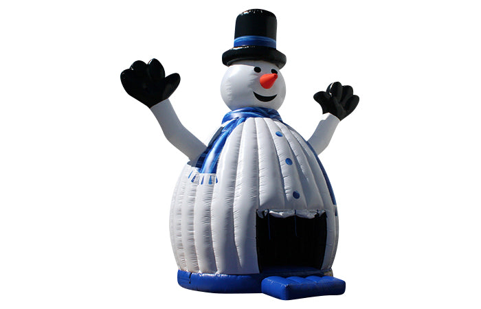 snow man bounce house