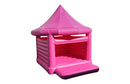 pink wedding bounce house