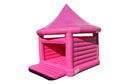 pink wedding bounce house