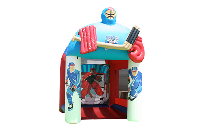 inflatable hockey game