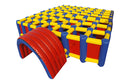 inflatable jungle maze