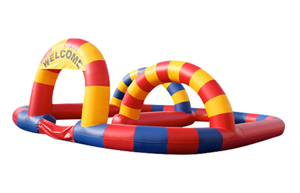 inflatable race track