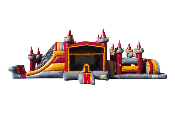 49ft red castle obstacle course