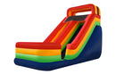 Colorful Single Lane Inflatable Slide - 18 FT
