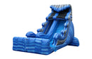 Grey Marble Inflatable Water Slide - 18 FT