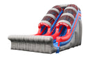 Dual Plunge Inflatable Water Slide - 18 FT