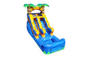 Tropical Inflatable Water Slide - 12 ft