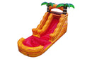 Fire Marble Inflatable Water Slide - 13 FT