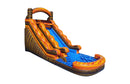 Orange Tide Inflatable Water Slide - 15 FT