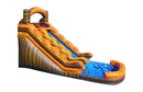 Orange Tide Inflatable Water Slide - 15 FT