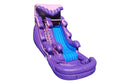 Sparkle Purple Wave Inflatable Water Slide - 15 FT