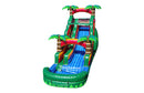 Green Breeze Inflatable Water Slide - 15 FT