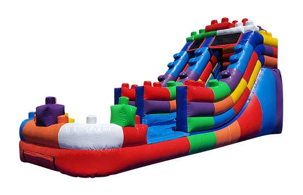 15ft party blocks waterslide