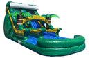 Emerald Wave Inflatable Water Slide - 16 FT