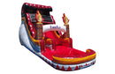 18ft tiki torch splash water slide