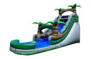 Rocky Island Inflatable Water Slide - 18 FT