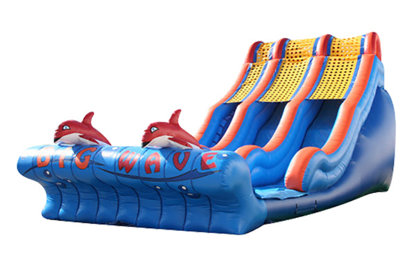 20ft big wave dual lane waterslide