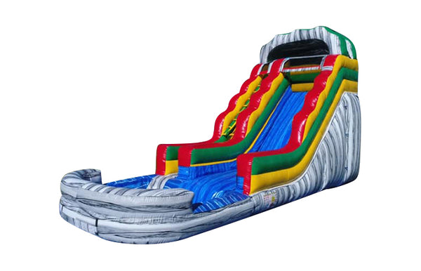 17ft vibrant splash water slide