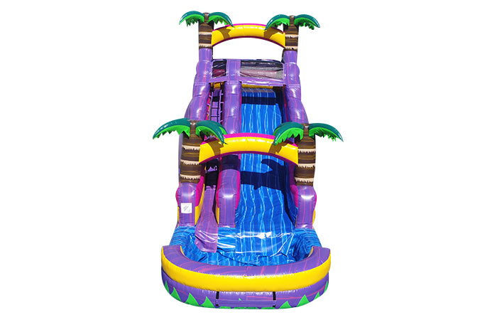 Meadowsweet❀ 18 Purple Crush SL SP Water Slide-WS1029-EZ Inflatables